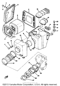 TT500D Воздушный фильтр