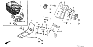 C50 Top cover / front carrier