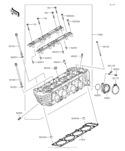 ZR800 Головка цилиндров