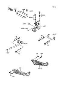 EX305 Короб для АКБ