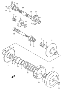 AE50 Трансмиссия