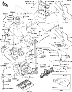 ZX1200 Fuel tank(1 / 2)