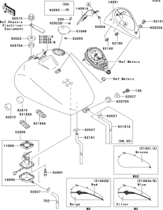 VN1500 Fuel tank(1 / 3)