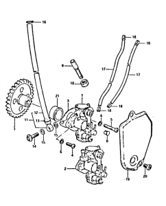 GT250 Маслонасос