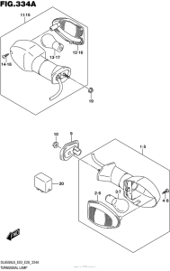 DL650 (ABS) Сигналы поворотов
