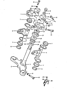 GS250 Траверса нижняя