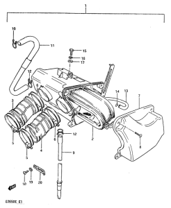 GR650 Воздухоочиститель