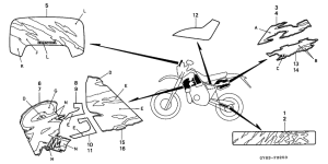 CRM75R Label read the manual