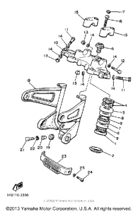 XJ650RJ Управление
