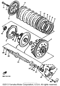 XVZ12DN Сцепление