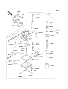 KMX125 Carburetor(1 / 2)