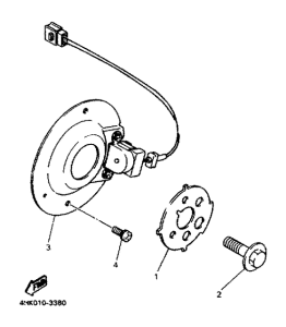 XJ600S Pick up coil . governor