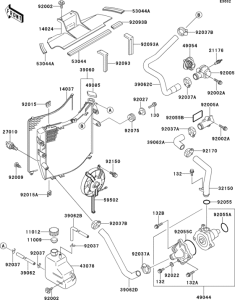 ZX400 Radiator(1 / 2)