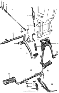 CA175 Ca175 stand + step