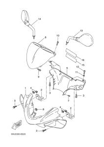 YQ50 Обтекатель 1