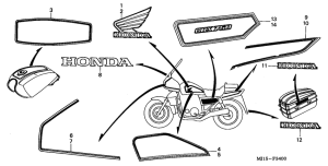 CBX750P2 Mark / stripe
