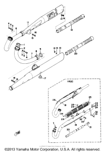 YR1 Выхлопная система