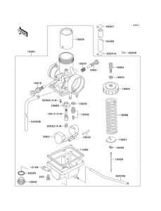 KX60 Carburetor(1 / 2)