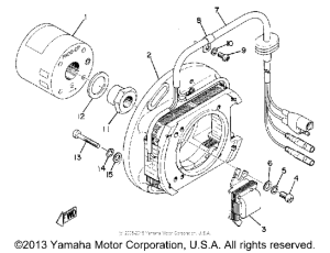 RT2MX C-d-i magneto assembly