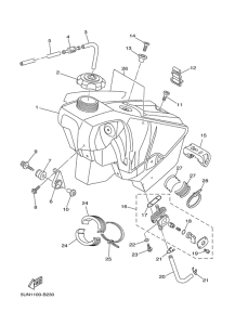  Топливный бак
