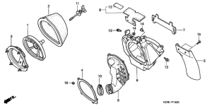 CR125R Воздухоочиститель