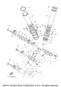 XV1900AS Цепь механизма газораспределения
