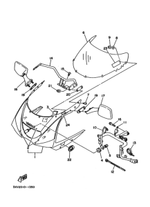 TZR250RSP ｶｳﾘﾝｸﾞ 1