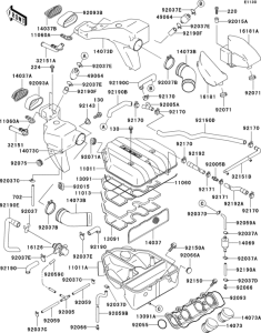 ZX600 Air cleaner(1 / 2)