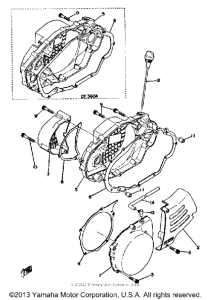 DT250A Боковые крышки