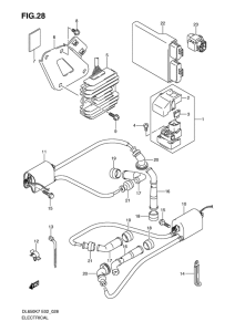 DL650 (ABS) Equipo electrico
