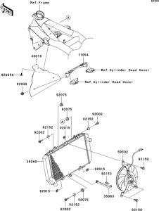 ZR750 Радиатор