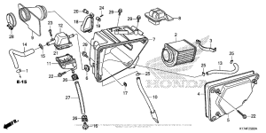 CMX250X Воздушный фильтр