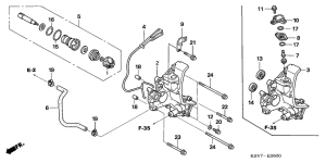 NSS250EX Водяная помпа