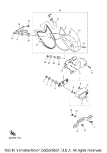 XVS950CT Фонарь