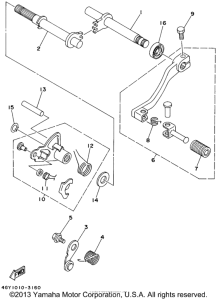  Вал переключения