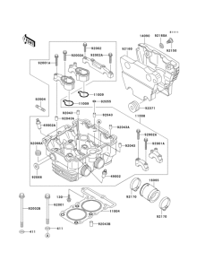 EL250 Головка цилиндров