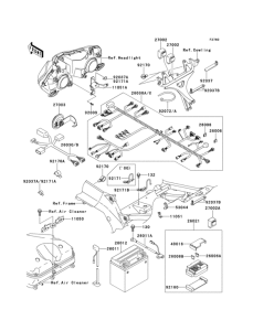 ZX900 Электрика