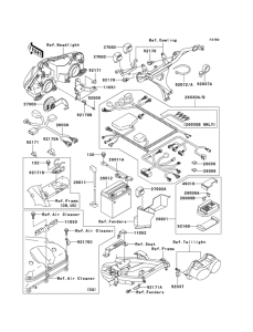 ZX900 Электрика