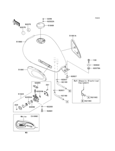 EJ400 Топливный бак