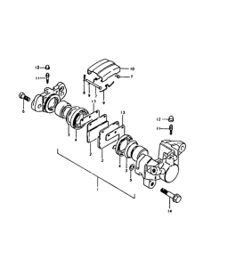 GS1000 Задний суппортs