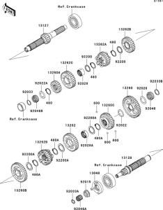 VN1500 Трансмиссия