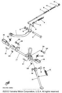 RT100E Подножки