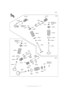 VN900 Клапана