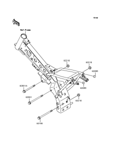  Крепление двигателя