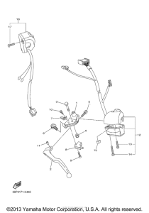 FZ8NACB Рулевые переключатели