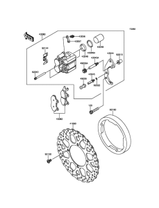  Передний тормоз