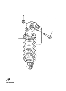 YZF-R1 Задняя подвеска