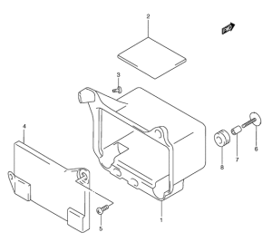 AN250 Аккумулятор holder