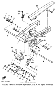 FZ600SC Бугель
