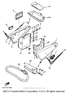 XJ650RJ Side cover tool